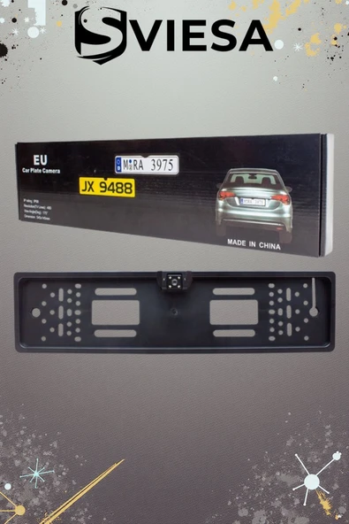 Gece Görüş Kameralı Plaka Altlık Universal Plakalık Kamera ürün görseli 1