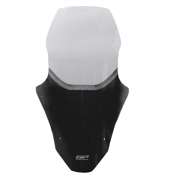 GP Kompozit Honda PCX 125 2025 Uyumlu Ön Cam Füme ürün görseli 1