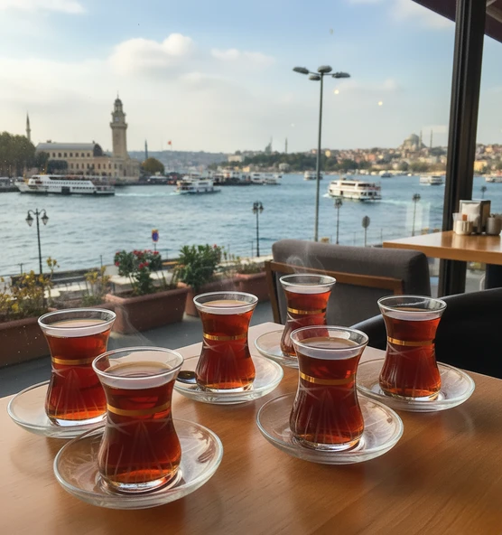 Paşabahçe İnce Belli 12 Parça 6 Kişilik Çay Takımı ürün görseli 1