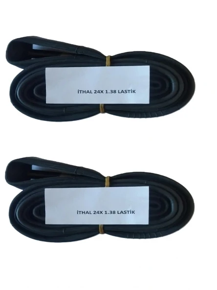 GRL 24 Jant 24x1.3/8 AV 34 mm Motor Subap Bisiklet İç Lastiği X 2 Adet ürün görseli 1
