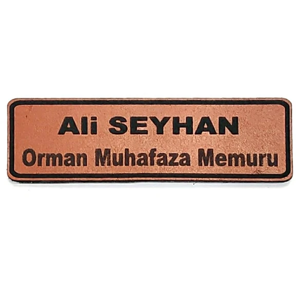 ORMANCI Deri İsimlik ürün görseli 1
