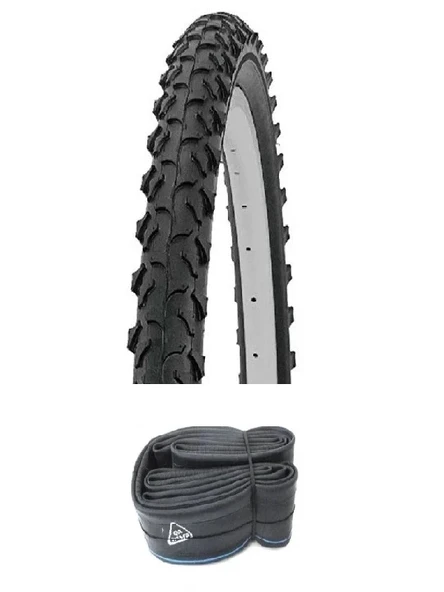 Billas 26 Jant 26x1.95 Bisiklet Dış Lastiği BL302 + İç Lastik Seti ürün görseli 1