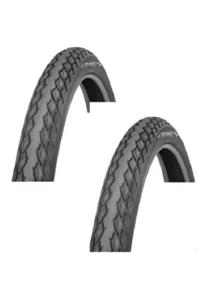 GRL 28 Jant 28x1.40 (700x35C) (37-622) 1 mm Zırhlı Reflektörlü Bisiklet Dış Lastiği X 2 Adet (7041) ürün görseli 1