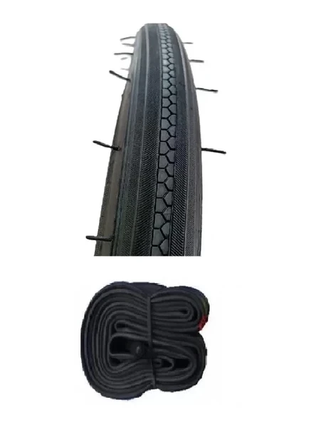DIAMOND 27 Jant 27x1 1/4 (28/32-630) Bisiklet Dış Lastiği + Leo İç Lastik Seti ürün görseli 1