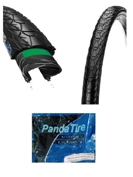 CST 27.5 Jant 27.5x1.75 Bisiklet Dış Lastiği Zırhlı C1698N Allround + Plus Panda İç Lastik Seti ürün görseli 1