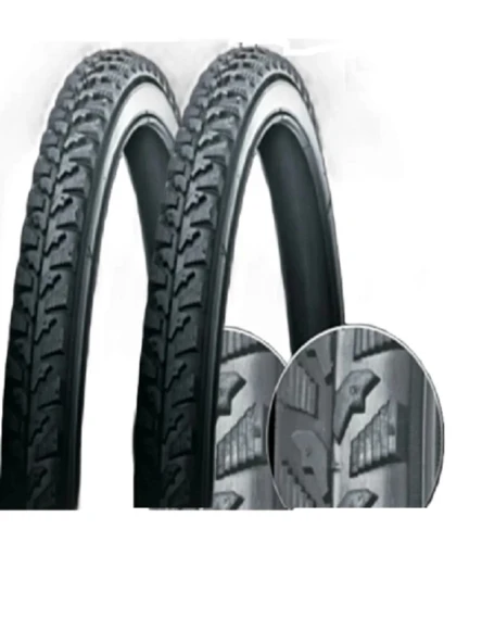 GRL 28 Jant 28x1.75 (700x45) 3 mm Zırhlı Bisiklet Dış Lastiği X 2 Adet (2651) ürün görseli 1