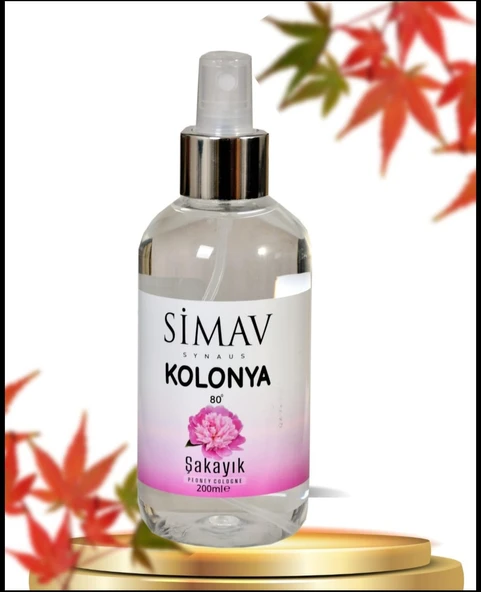 SİMAV  Şakayık Sprey Kolonya 200 ml ürün görseli 1