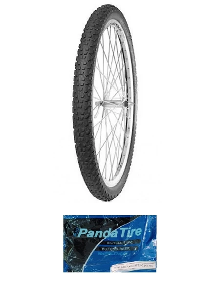 IRC 28 Jant 700x38 B-37 Bisiklet Dış Lastiği + Plus Panda İç Lastik Seti ürün görseli 1