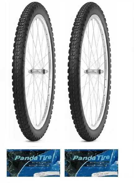 IRC 28 Jant 700x38 B-37 Bisiklet Dış Lastiği X 2 Adet + Plus Panda İç Lastik Seti ürün görseli 1