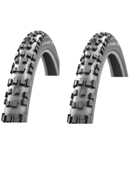 GRL 20 Jant 20x2.35 (58-406) 1 mm Zırhlı Kalın Tırnak Bisiklet Dış Lastiği X 2 Adet (2221) ürün görseli 1