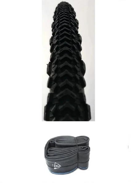 Billas 26 Jant 26x1.95 Bisiklet Dış Lastiği BL301 + İç Lastik Seti ürün görseli 1