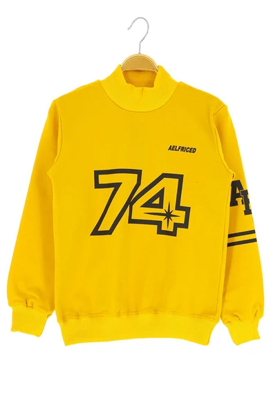 Erkek Çocuk Sweatshirt Baskılı 2 İp Şardonlu ürün görseli 1