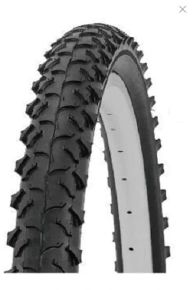 meghna 20 Jant 20x1.95 M2035 Bisiklet Dış Lastiği Siyah ürün görseli 1