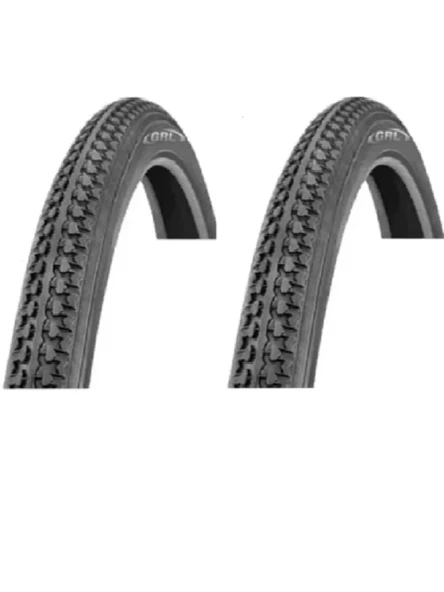 GRL 27x1.1/4 (28/32-630) 1 mm Zırhlı Bisiklet Dış Lastiği X 2 Adet (6021) ürün görseli 1