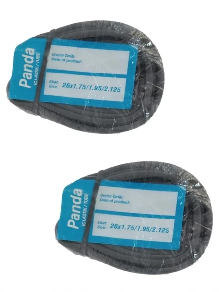 Panda 26 Jant 26x1.75 - 26x2.125 Bisiklet İç Lastiği AV 40 mm Motor Sibop X 2 Adet ürün görseli 1