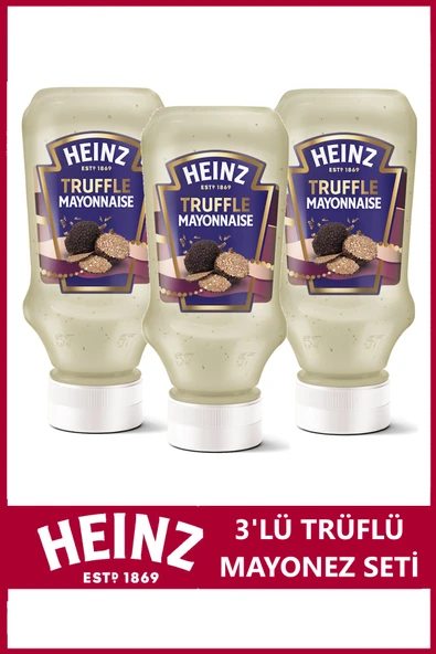 Heinz Trüflü Mayonez 220 gr x 3 Adet ürün görseli 1