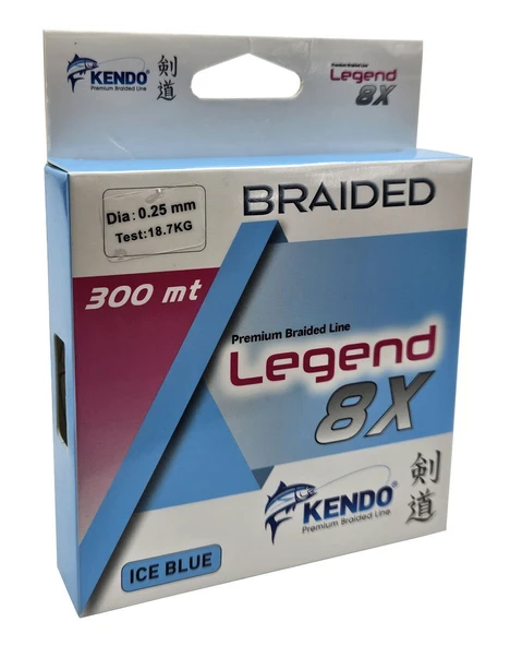 Kendo Legend X8 300M Ice Blue Örgü İp ürün görseli 1
