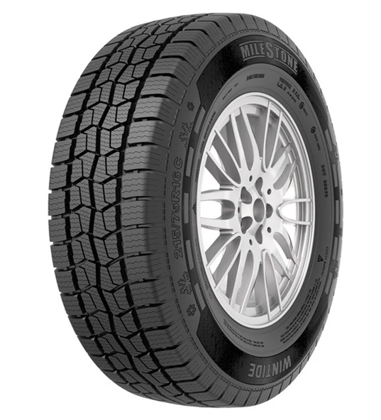 Milestone 195 R14 C TL 106/104R 8PR WINTIDE Kamyonet Kış Lastiği (Üretim Tarihi:2025) ürün görseli 1