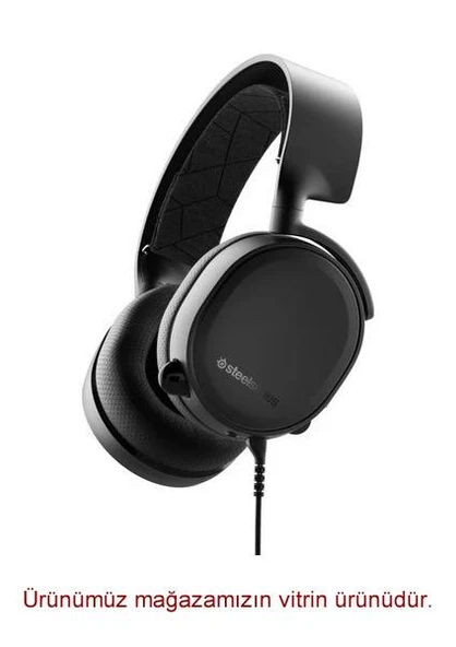 SteelSeries Arctis 3 2019 Edition 7.1 Kablolu Kulak Üstü Oyuncu Kulaklığı ürün görseli 1