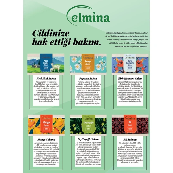 Elmina Sabun – MANGO Doğal Sabun (100 gr) - Resim 3