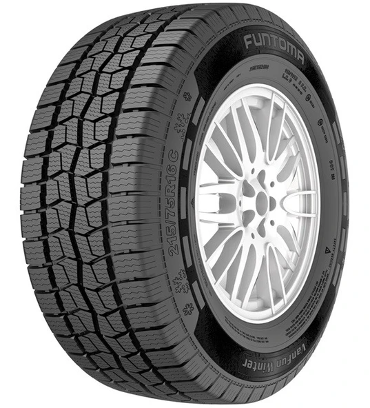 Funtoma 195/75 R16 C TL 107/105R 8PR VANFUN WINTER Kamyonet Kış Lastiği (Üretim Tarihi:2025) ürün görseli 1