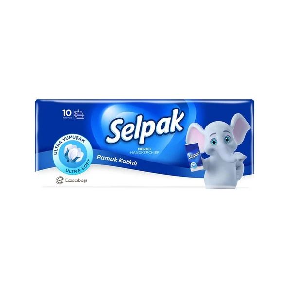 Mendil Cep Klasik 10'lu 8 Adet ürün görseli 1