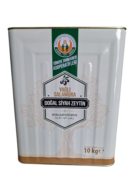 Tarım Kredi Yağlı Salamura Zeytin M-L 10 Kg ürün görseli 1