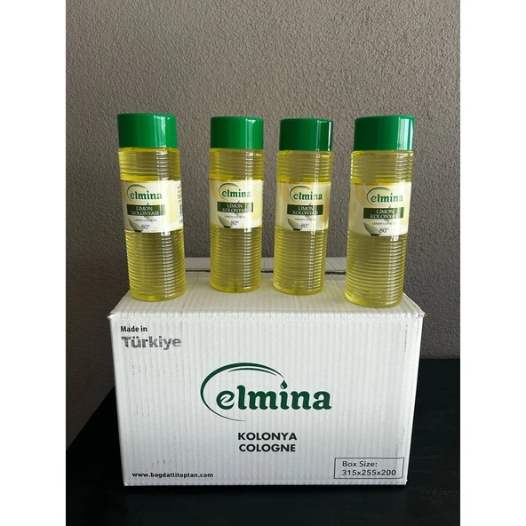 Elmina Kolonya 400 ml Limon 4'lü ürün görseli 1