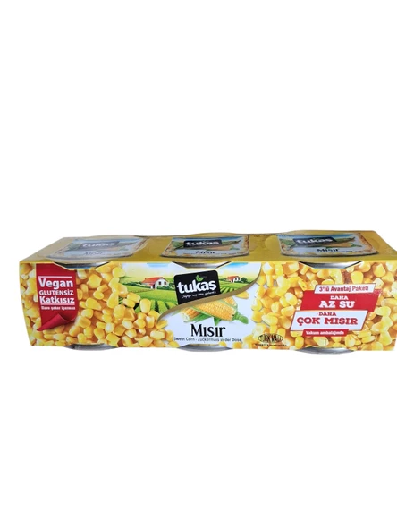 Tukaş Mısır Konservesi 3x150 Gr ürün görseli 1