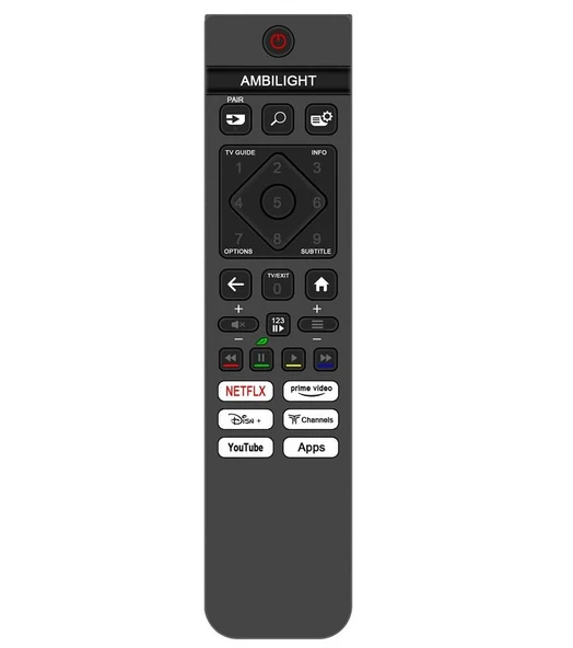 philips ile uyumlu Model 75PUS8909/62 Smart Led Tv Kumandası-Mikrofonsuz ürün görseli 1