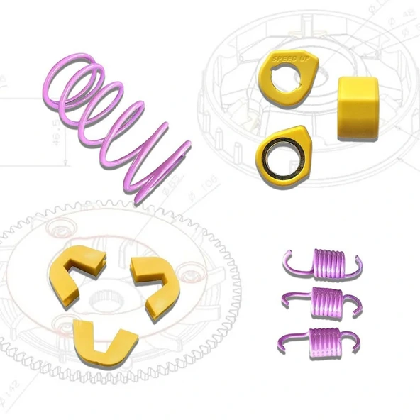 Daelim S3 Advence Komple Varyatör Performans Paketi (Baga 19 Gr) Speed Up ürün görseli 1