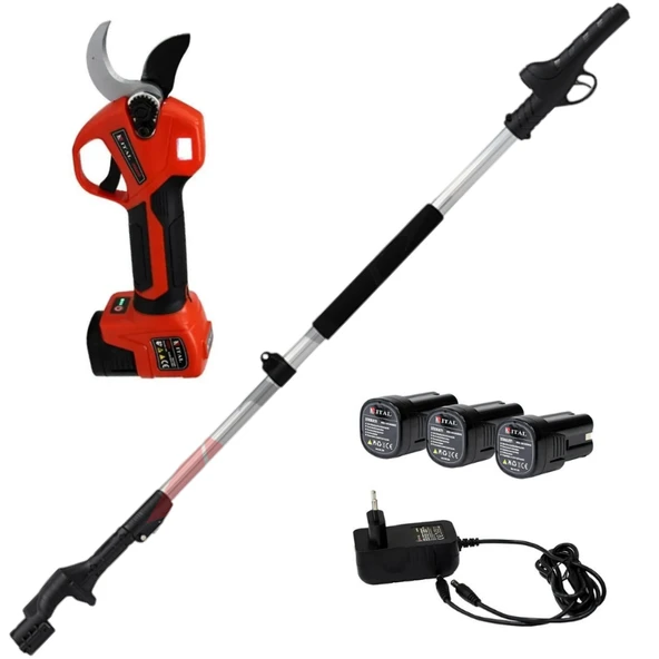 Ital PMX35 Akülü Budama Makası 35mm + Uzatma Aparatı 2.7 metre ürün görseli 1