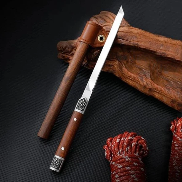 Japon Tanto Şef Bıçak M390 Çelik - Resim 3