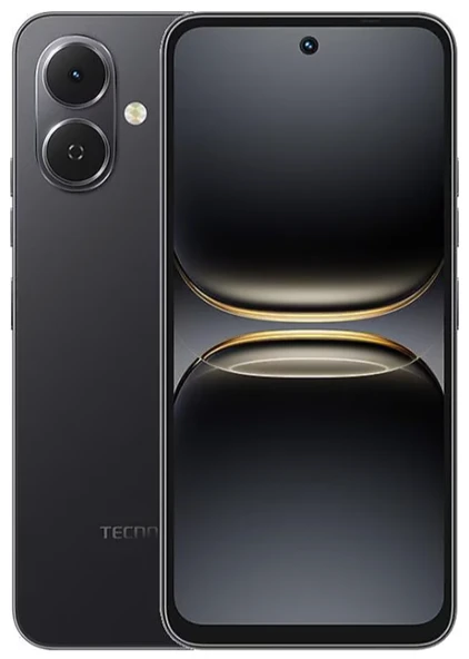 Tecno Spark Go 2 128 GB  + 4GB Ram Siyah Cep Telefonu (Kvk Türkiye Garantili) ürün görseli 1