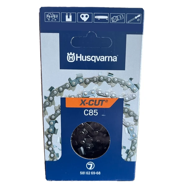 Husqvarna Zincir Kutulu 42 Diş X-Cut C85 3/8 58A 1.5mm Köşeli ürün görseli 1