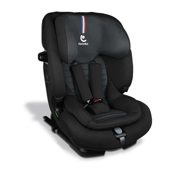 Renolux Olymp I-Size Softness Isofix 9-36 Kg Oto Koltuğu Siyah  Siyah 15 Ay-12 Yaş ürün görseli 1