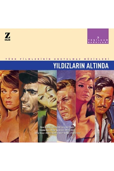 Yeşilçam Şarkıları 3 Yıldızların Altında Plak - Türk Filmlerinin Unutulmaz Müzikleri ürün görseli 1