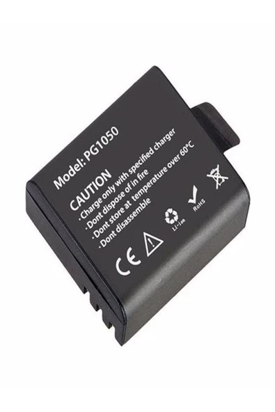 Aksiyon Kamera Yedek Batarya - Eken Sjcam ve Benzer Modeller İçin  Yedek Batarya 1050 Mah 3.885wh Pil ürün görseli 1