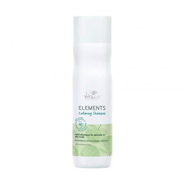 Wella Elements Calming Sakinleştirici Saç Bakım Şampuanı 250ml ürün görseli 1