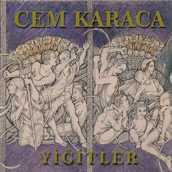 Cem Karaca Yiğitler Picture Plak - Resim 3