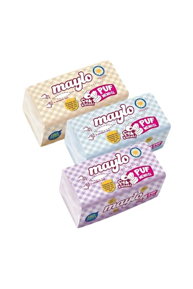 Maylo Puf Mendil 150'li 10 Adet ürün görseli 1