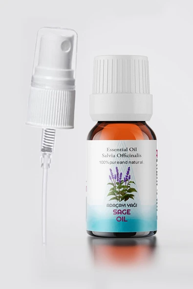 PROCLİS Adaçayı Yağı, %100 Doğal Uçucu Yağ, Sage Oil 10 ml Sprey Başlıklı ürün görseli 1
