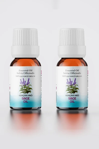 PROCLİS Adaçayı Yağı, %100 Doğal Sage Oil 2'li Set 10 ml ürün görseli 1