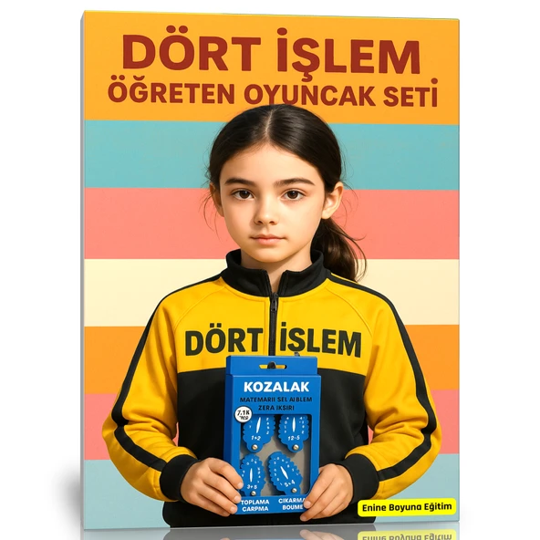 Çocuklara Dört İşlem Öğreten Oyuncak Seti (7-12 Yaş) ürün görseli 1