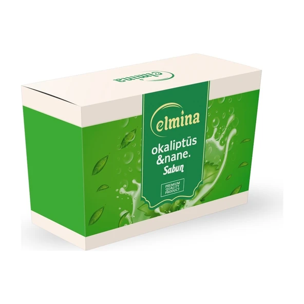 Elmina Sabun – OKALİPTUS NANE Doğal Sabun (100 gr) ürün görseli 1