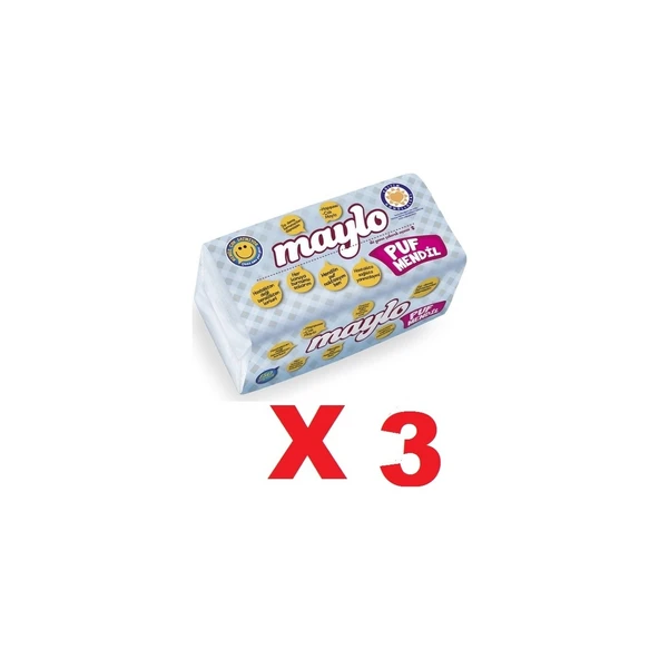 Maylo Puf Mendil 150 Yaprak x 3'lü - Resim 2