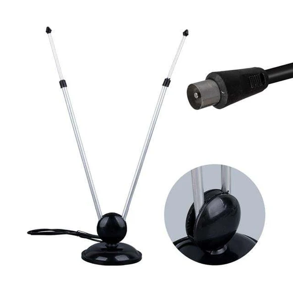 PowerMaster PM-25024 TV Üstü Eski Tip Karasal Yayın Anten ürün görseli 1