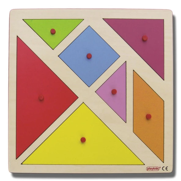 TANGRAM PUZZLE (30x30 cm) ürün görseli 1
