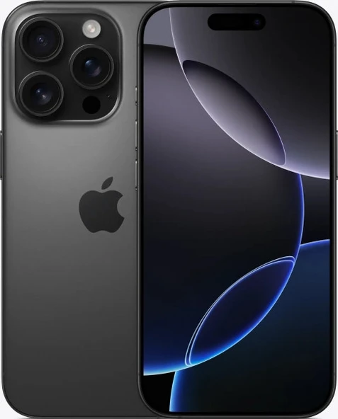 Apple iPhone 16 Pro 128 GB Siyah Titanyum (İthalatçı Garantili) ürün görseli 1