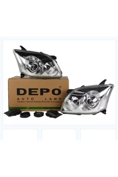 Depo Toyota Avensis Yil 2003-2008 Sag Far Elektrikli 81130-05160 Uyumlu ürün görseli 1